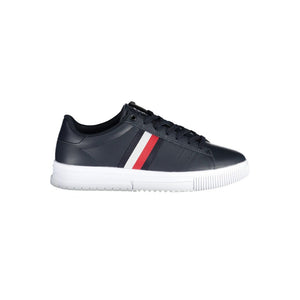 Blauer Polyester Sneaker