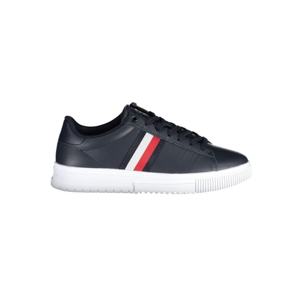Blauer Polyester Sneaker