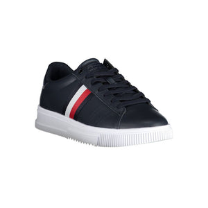 Blauer Polyester Sneaker