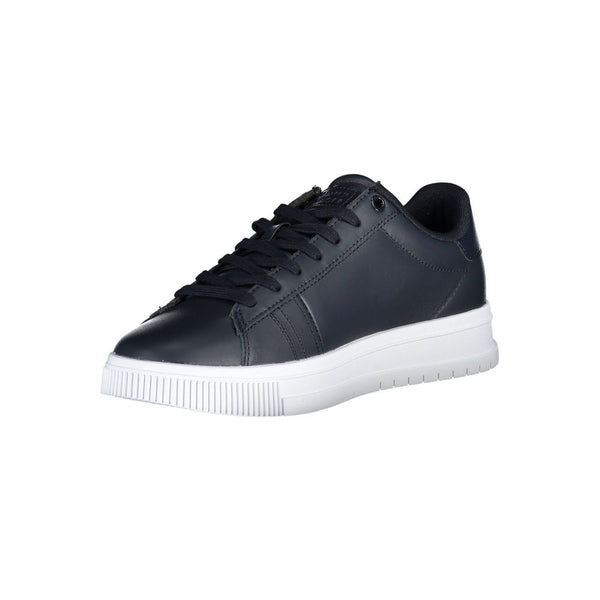Blauer Polyester Sneaker