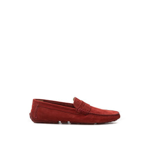 Bordeaux Leder Mokassin