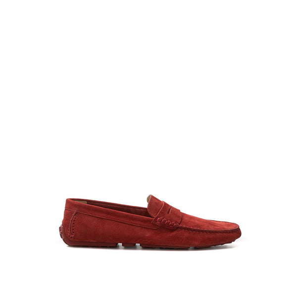 Bordeaux Leder Mokassin