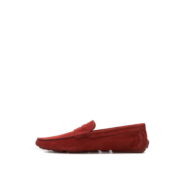 Bordeaux Leder Mokassin
