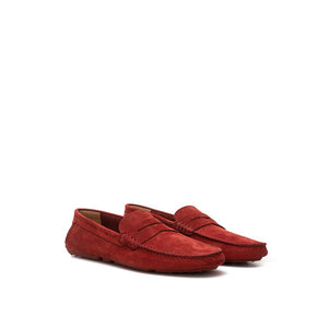 Bordeaux Leder Mokassin