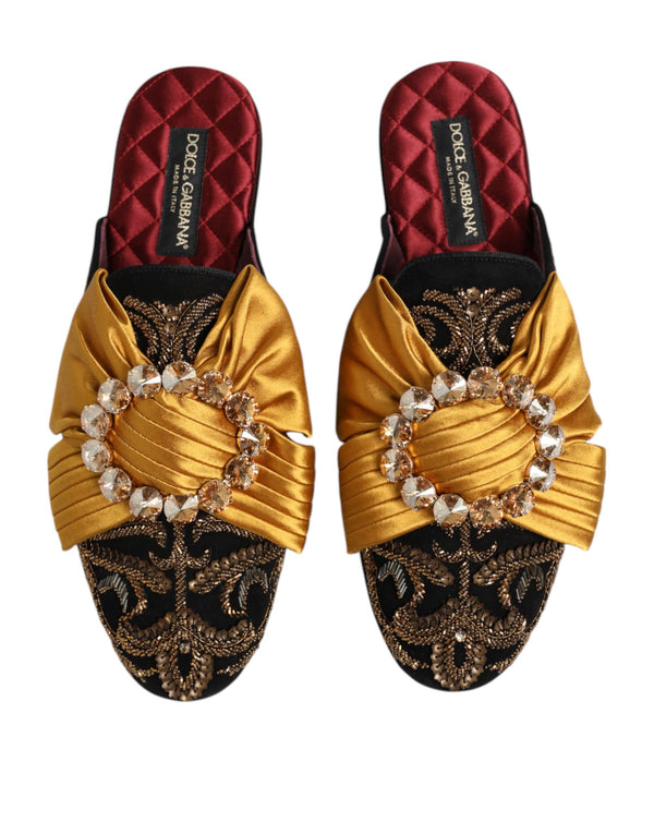 Multicolor verschönerte flache Sandalen Schuhe