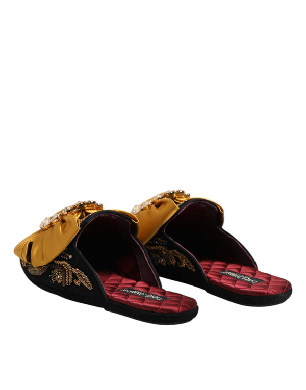 Multicolor verschönerte flache Sandalen Schuhe