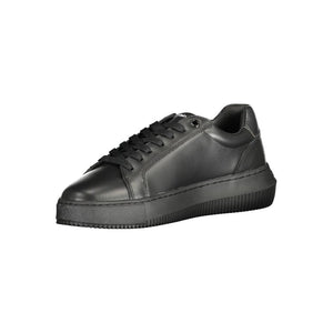 Schwarzer Polyester Sneaker