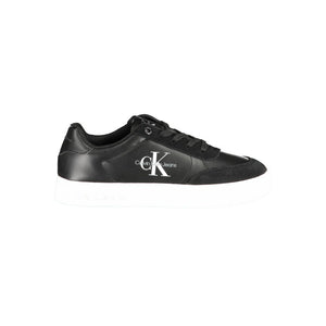 Schwarzer Polyester Sneaker