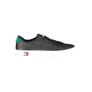 Schwarzer Polyester Sneaker