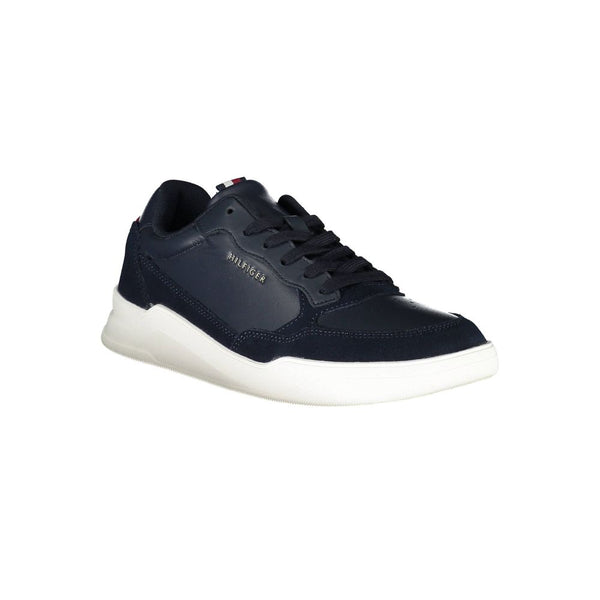 Blauer Polyester Sneaker