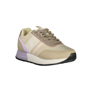 Beige Nylon Sneaker