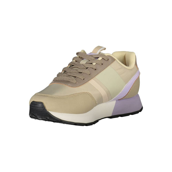 Beige Nylon Sneaker