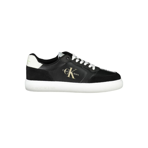Schwarzer Polyester Sneaker