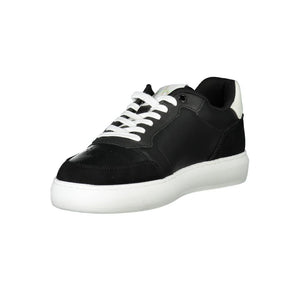 Schwarzer Polyester Sneaker