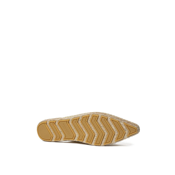 Espadrille aus gelbem Leder