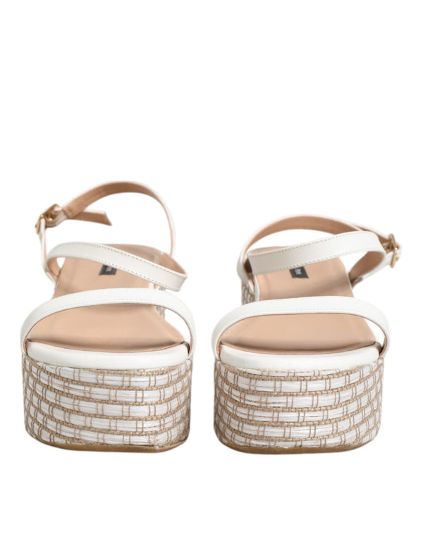 Weiße Espadrilles Riemchensandalen Schuhe