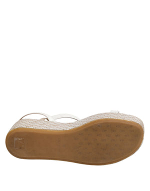 Weiße Espadrilles Riemchensandalen Schuhe