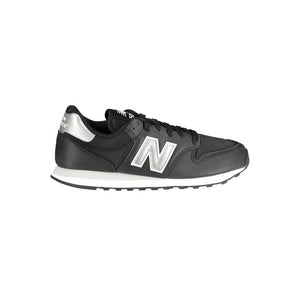 Schwarzer Polyester Sneaker