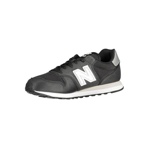 Schwarzer Polyester Sneaker