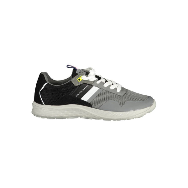 Graue Polyester Sneaker