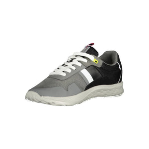 Graue Polyester Sneaker