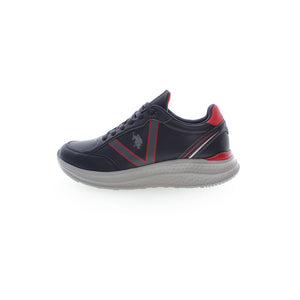 Blauer Polyester Sneaker