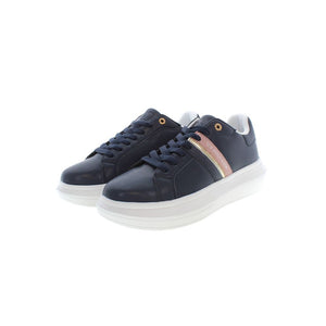 Blauer Polyester Sneaker