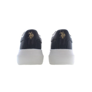 Blauer Polyester Sneaker