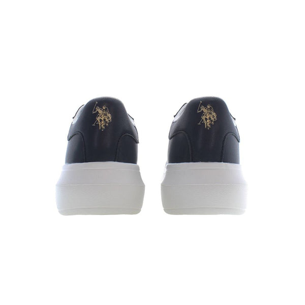 Blauer Polyester Sneaker