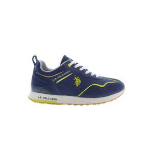 Blauer Polyester Sneaker