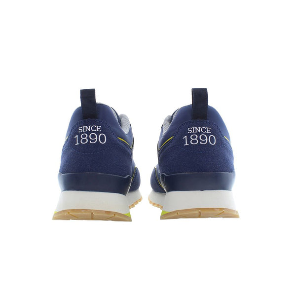 Blauer Polyester Sneaker