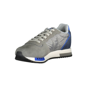 Graue Polyester Sneaker