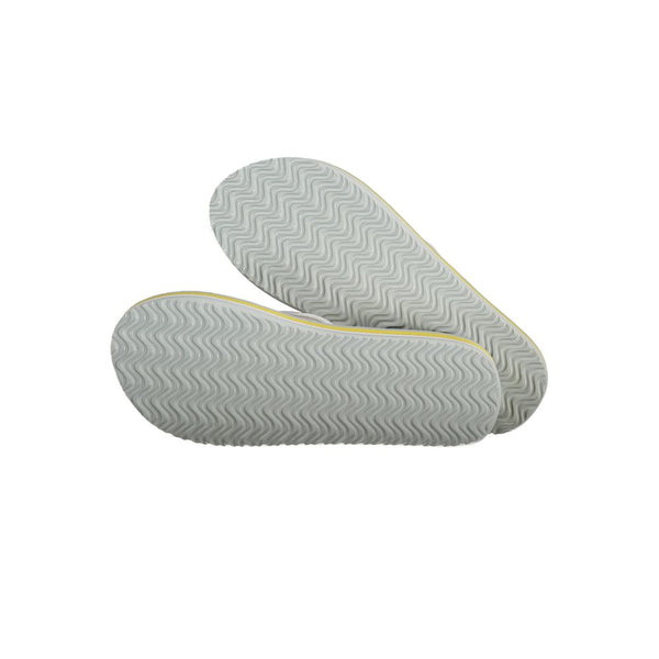 Gelbe Polyester-Sandale