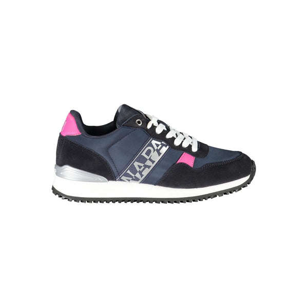 Blauer Polyester Sneaker