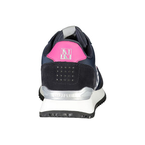 Blauer Polyester Sneaker