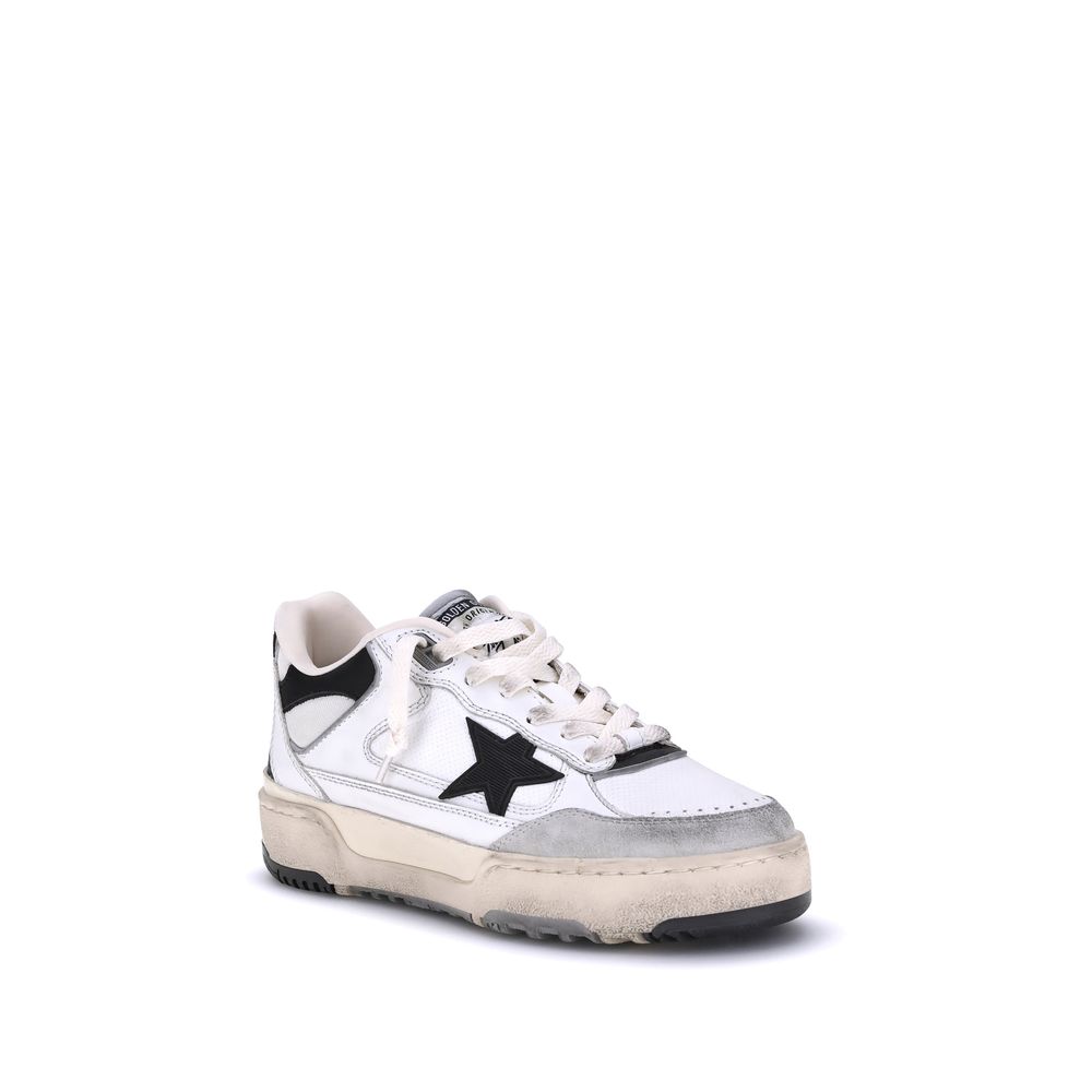 Weiße Chunky-Sneaker aus Gummi