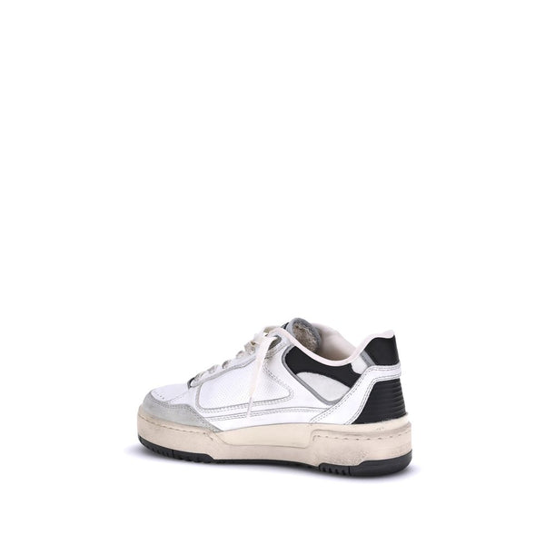 Weiße Chunky-Sneaker aus Gummi