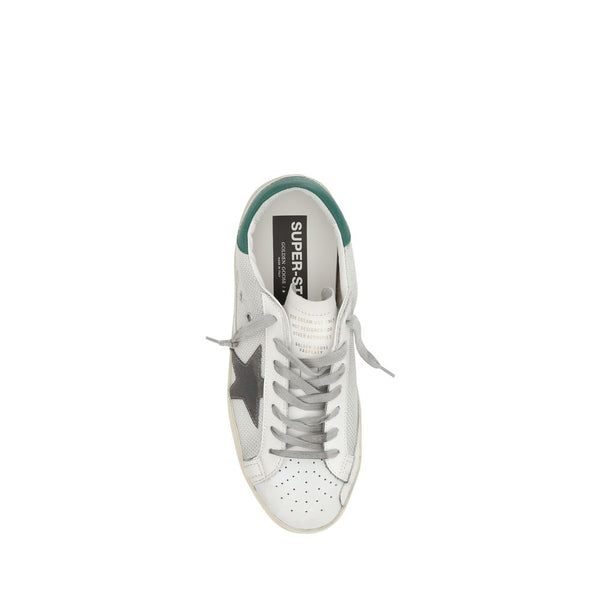 Weiße Kalbshaut Bos Taurus Sneakers mit niedrigem Schaft