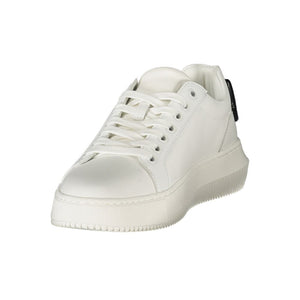 Weißes Leder Damen Sneaker