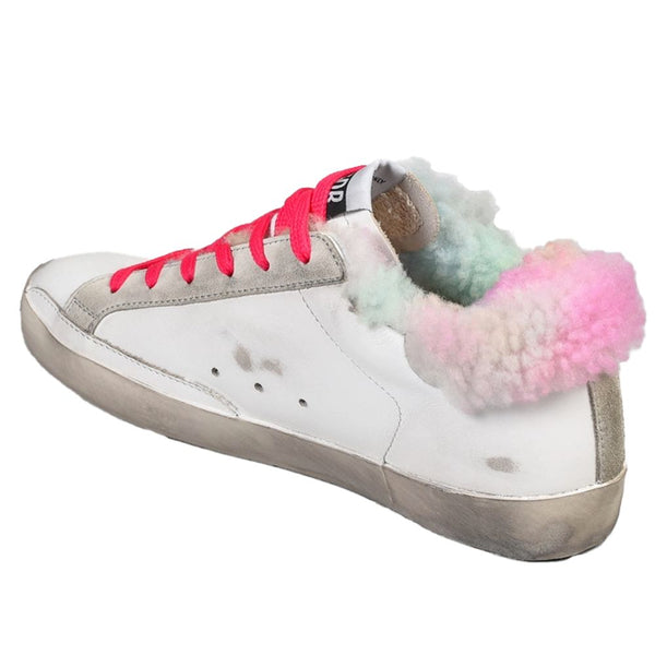 Weißes Leder Sneaker