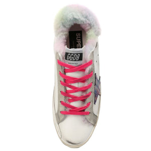 Weißes Leder Sneaker