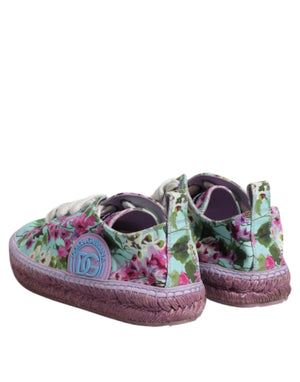 Multicolor Canvas Espadrilles Turnschuhe Schuhe