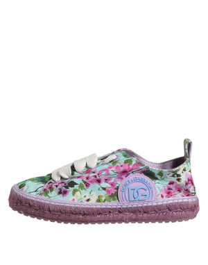 Multicolor Canvas Espadrilles Turnschuhe Schuhe
