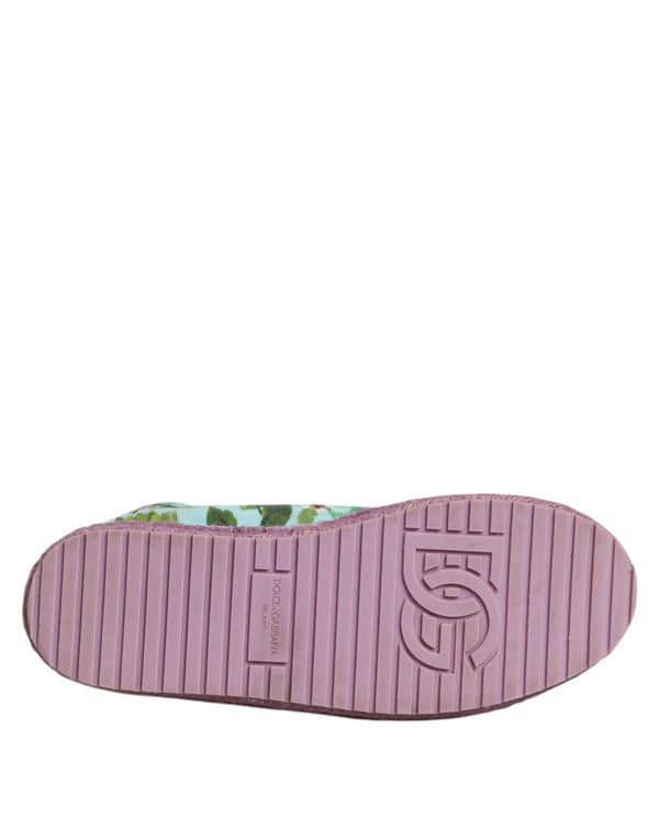 Multicolor Canvas Espadrilles Turnschuhe Schuhe