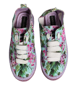 Multicolor Canvas Espadrilles Turnschuhe Schuhe