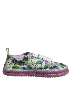Multicolor Canvas Espadrilles Turnschuhe Schuhe