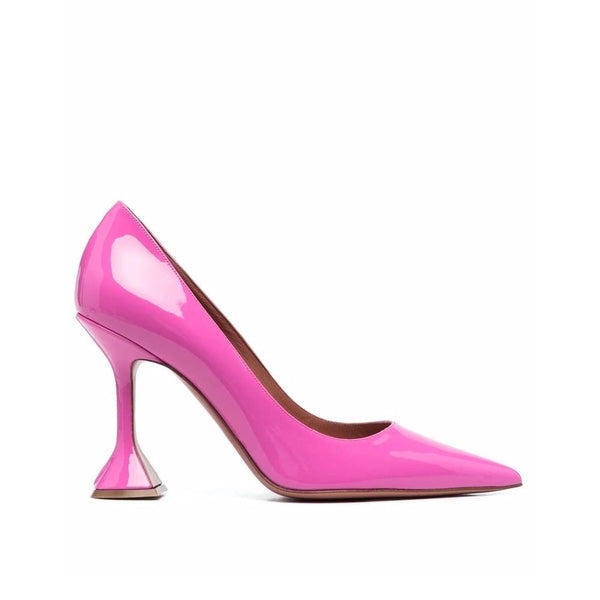 Bunte High-Heel-Pumps aus Kalbsleder