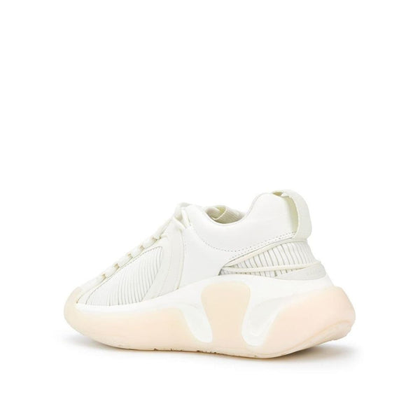 Weiße Stoff-Sneaker für Sport und Freizeit