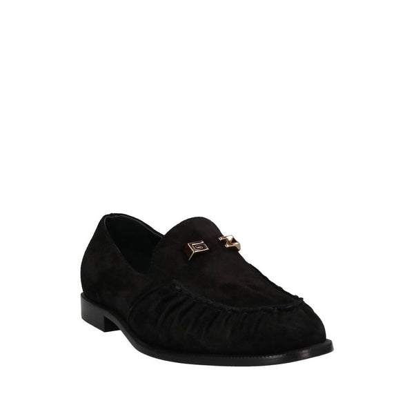 Schwarze Loafer aus Kalbsleder