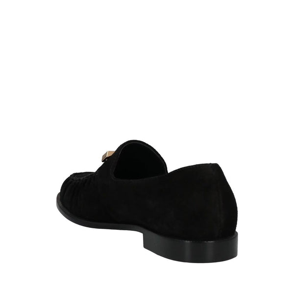 Schwarze Loafer aus Kalbsleder